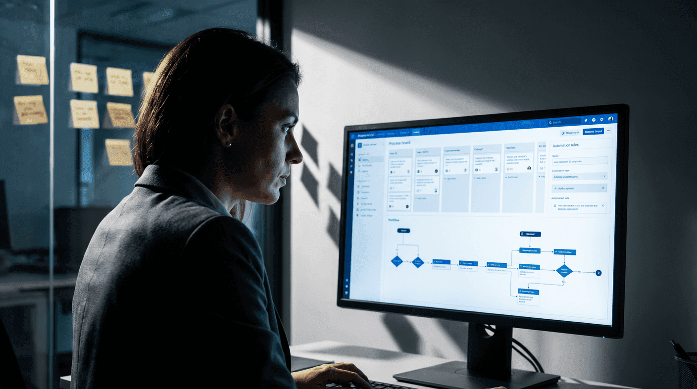 Dashboard di confronto tra le principali piattaforme software di gestione workflow classificate per il 2026